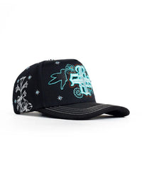 Big Boss Colibrí Embroidered Western Ball Cap - Black - OriginalWestern.com