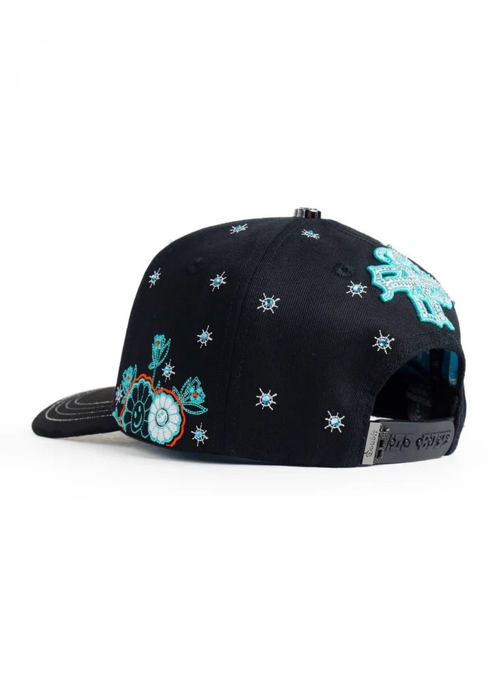 Big Boss Colibrí Embroidered Western Ball Cap - Black - OriginalWestern.com