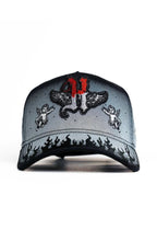 Big Boss K Ángel Embroidered Western Ball Cap - Gray - OriginalWestern.com