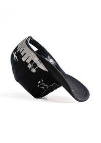 Big Boss La Flamas Embroidered Western Ball Cap - Black - OriginalWestern.com