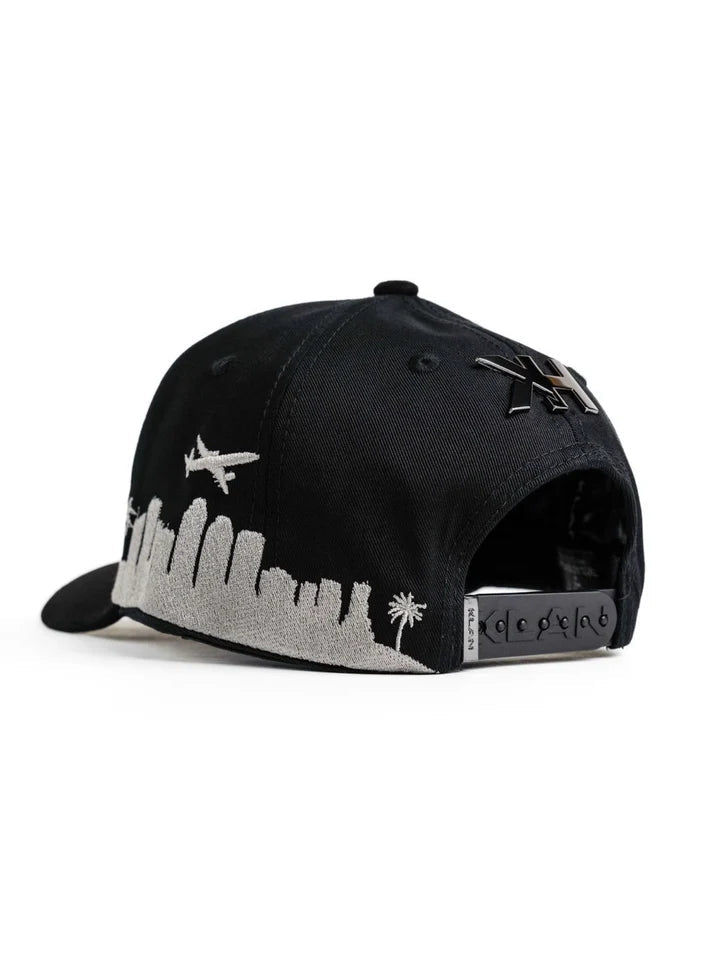 Big Boss La Flamas Embroidered Western Ball Cap - Black - OriginalWestern.com