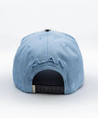 Big Boss La Flamas Klan Embroidered Western Ball Cap - Blue - OriginalWestern.com