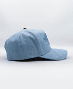 Big Boss La Flamas Klan Embroidered Western Ball Cap - Blue - OriginalWestern.com