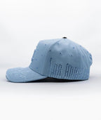 Big Boss La Flamas Klan Embroidered Western Ball Cap - Blue - OriginalWestern.com