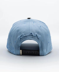 Big Boss La Flamas Klan Embroidered Western Ball Cap - Blue - OriginalWestern.com