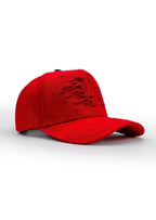 Big Boss La Flamas Klan Embroidered Western Ball Cap - Red - OriginalWestern.com