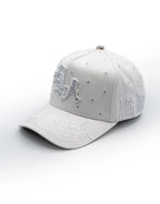 Big Boss La Flamas Klan Embroidered Western Ball Cap - White - OriginalWestern.com