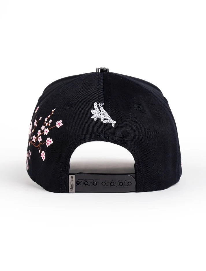 Big Boss La Flores Embroidered Western Ball Cap - Black - OriginalWestern.com