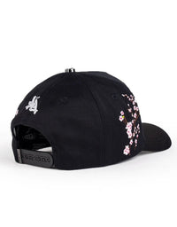 Big Boss La Flores Embroidered Western Ball Cap - Black - OriginalWestern.com