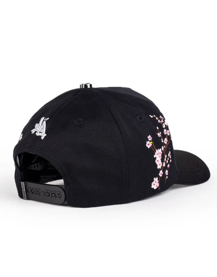 Big Boss La Flores Embroidered Western Ball Cap - Black - OriginalWestern.com