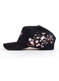 Big Boss La Flores Embroidered Western Ball Cap - Black - OriginalWestern.com