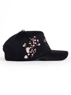 Big Boss La Flores Embroidered Western Ball Cap - Black - OriginalWestern.com