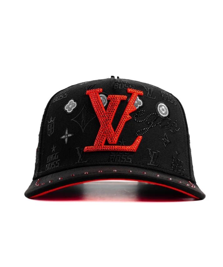 Big Boss Las Vegas Embroidered Western Ball Cap - Black - OriginalWestern.com