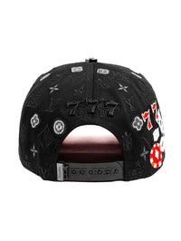 Big Boss Las Vegas Embroidered Western Ball Cap - Black - OriginalWestern.com