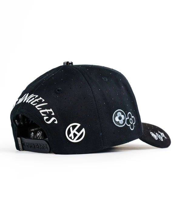 Big Boss Los Angeles Embroidered Western Ball Cap - Black - OriginalWestern.com