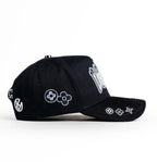 Big Boss Los Angeles Embroidered Western Ball Cap - Black - OriginalWestern.com