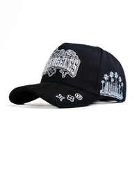 Big Boss Los Angeles Embroidered Western Ball Cap - Black - OriginalWestern.com