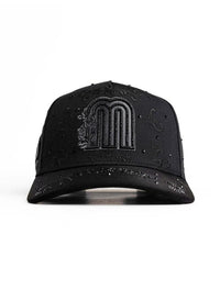 Big Boss M San Judas Embroidered Western Ball Cap - Black - OriginalWestern.com