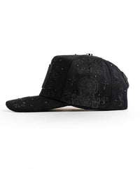 Big Boss M San Judas Embroidered Western Ball Cap - Black - OriginalWestern.com