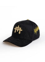 Big Boss Tres cruces oro Embroidered Western Ball Cap - Black - OriginalWestern.com