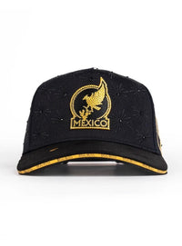 Big Boss Viva Mexico Embroidered Western Ball Cap - Black - OriginalWestern.com