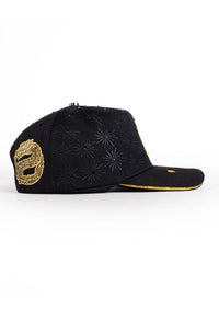 Big Boss Viva Mexico Embroidered Western Ball Cap - Black - OriginalWestern.com