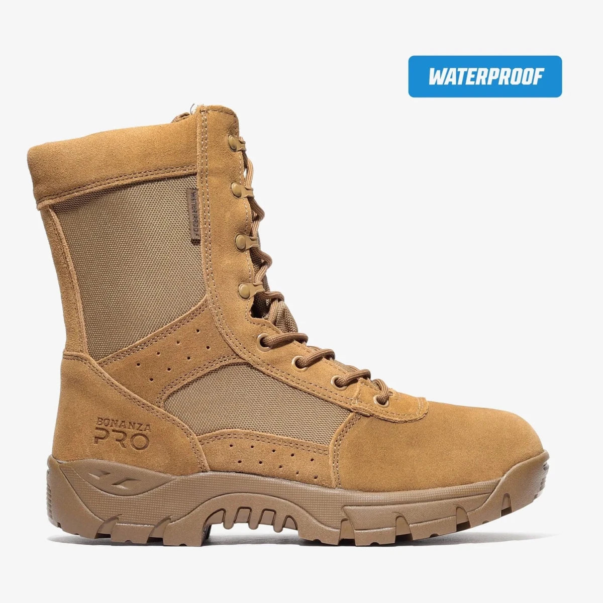 Bonanza Falcon Pro 8” Tactical Waterproof Work Boot – Coyote - OriginalWestern.com