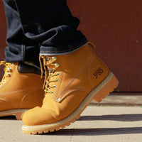 Bonanza Forester PRO 6” Plain Toe Work Boot – Tan - OriginalWestern.com