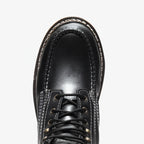 Bonanza Frontier Classic 6” Moc Toe Work Boot – Black - OriginalWestern.com