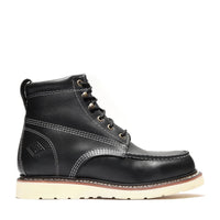 Bonanza Frontier Classic 6” Moc Toe Work Boot – Black - OriginalWestern.com