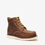 Bonanza Frontier Classic 6” Moc Toe Work Boot – Crazy Brown - OriginalWestern.com