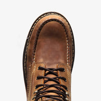Bonanza Frontier Classic 6” Moc Toe Work Boot – Crazy Brown - OriginalWestern.com