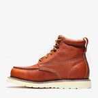 Bonanza Frontier Classic 6” Moc Toe Work Boot – Golden Brown - OriginalWestern.com