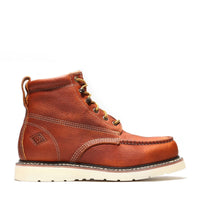 Bonanza Frontier Classic 6” Moc Toe Work Boot – Golden Brown - OriginalWestern.com