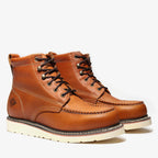 Bonanza Frontier Classic 6” Moc Toe Work Boot – Golden Tan - OriginalWestern.com