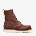Bonanza Frontier Classic 8” Moc Toe Work Boot – Crazy Brown - OriginalWestern.com