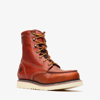 Bonanza Frontier Classic 8” Moc Toe Work Boot – Golden Brown - OriginalWestern.com