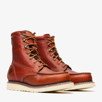 Bonanza Frontier Classic 8” Moc Toe Work Boot – Golden Brown - OriginalWestern.com