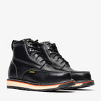 Bonanza Frontier Dual 6” Moc Toe Work Boot – Black - OriginalWestern.com