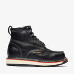 Bonanza Frontier Dual 6” Moc Toe Work Boot – Black - OriginalWestern.com