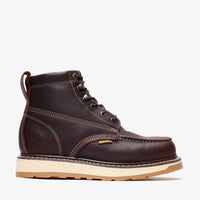 Bonanza Frontier Dual 6” Moc Toe Work Boot – Burgundy - OriginalWestern.com