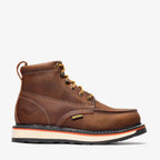 Bonanza Frontier Dual 6” Moc Toe Work Boot – Crazy Brown - OriginalWestern.com