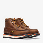 Bonanza Frontier Dual 6” Moc Toe Work Boot – Crazy Brown - OriginalWestern.com