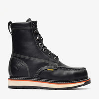 Bonanza Frontier Dual 8” Moc Toe Work Boot – Black - OriginalWestern.com