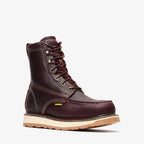 Bonanza Frontier Dual 8” Moc Toe Work Boot – Burgundy - OriginalWestern.com