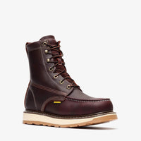 Bonanza Frontier Dual 8” Moc Toe Work Boot – Burgundy - OriginalWestern.com