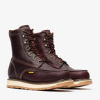 Bonanza Frontier Dual 8” Moc Toe Work Boot – Burgundy - OriginalWestern.com