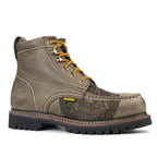 Bonanza Heritage Aztec 6” Moc Toe Slip-Resistant Lightweight Work Boots - Gray - OriginalWestern.com