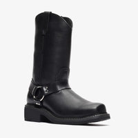 Bonanza Nomad 10” Harness Riding Work Boot – Black - OriginalWestern.com