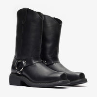 Bonanza Nomad 10” Harness Riding Work Boot – Black - OriginalWestern.com